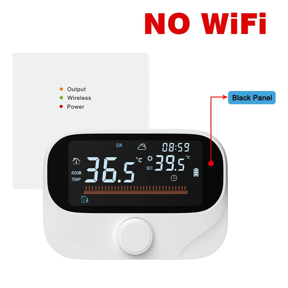 Tuya WiFi Smart Home Wireless Thermostat RF Battery Gas Boiler Water Heating Digital Temperature Controller Alexa Google Home