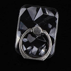2pcs 1pcs Finger Ring Mobile Phone Smartphone Stand Holder Round Phone Ring Transparent Heart holder Star Socket Car Mount Stand