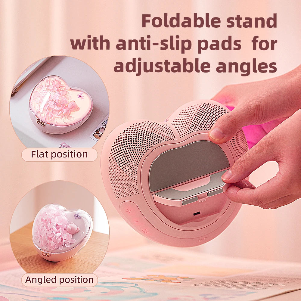 Portable Bluetooth Speaker, Bluetooth Quick Connect, Wireless Stereo Pairing, 5w Stereo Sound, Bluetooth 5.4, For Gifts, Home, O