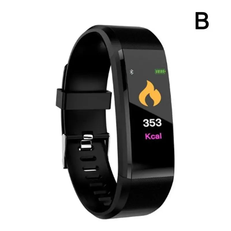 ID115 Plus Fitness Tracker Smart Band for Men Women Smart Watch Heart Rate Monitor Step Counting Calorie Burning Call Reminder