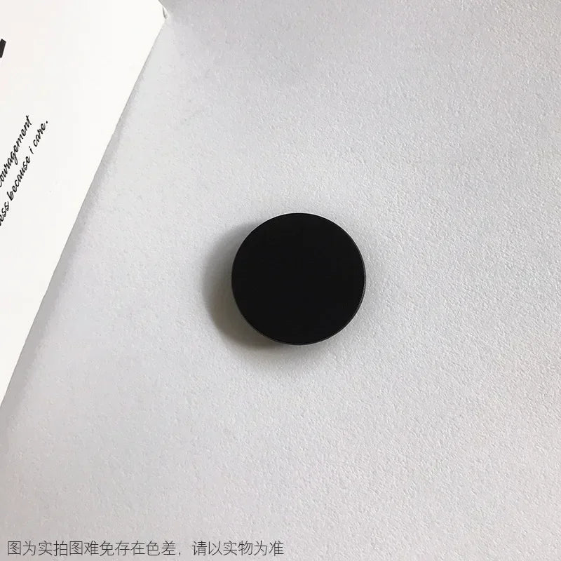 Luxury Glossy Phone Socket for iPhone 15 14 12 13 Foldable Stretch Grip Tok Phones Holder Finger Ring Stand for Xiaomi Huawei