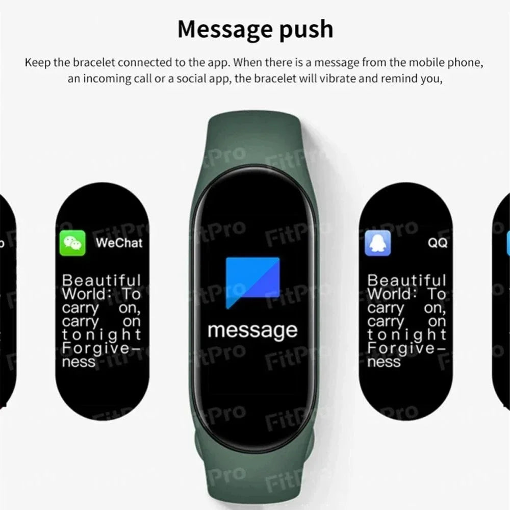 M7 Smart Watch Men Women Smartband Heart Rate Smartwatch Fitness Tracker Blood Pressure Sport Smart Bracelet for xiaomi iPhone