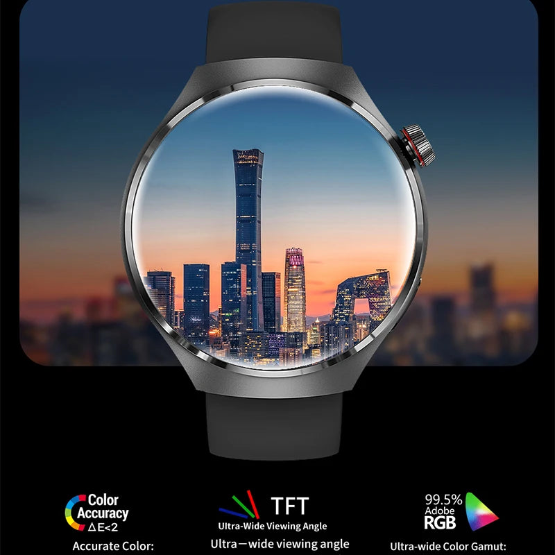 2025 New Smart Watch Men For Huawei Watch 4 Pro 360*360 HD Screen Heart rate Bluetooth Call Health Monitoring Sports Smartwatch
