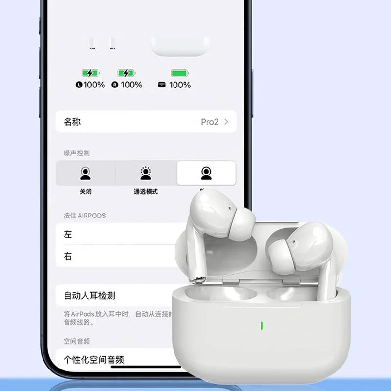 Air Pro Wireless Bluetooth Earphone 5.2 TWS Headset Pro2 Earbuds Pop-up Window Animation Waterproof For IPHONE Android With Box