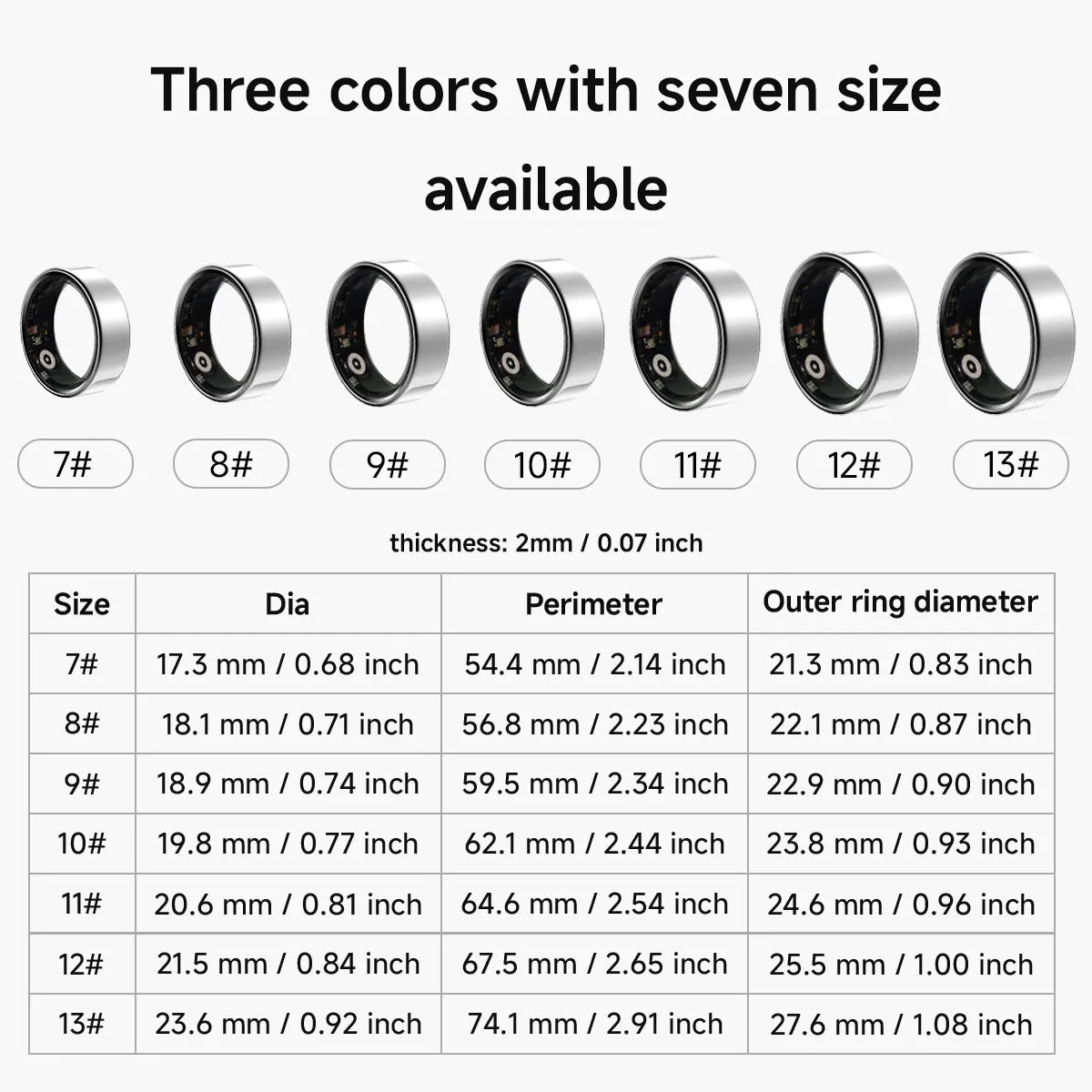 2025 New Smart Ring Blood Oxygen&Pressure Sleep Monitor Sports Tracking Remote Care IP68 Waterproof Men Women For Xiaomi Samsung