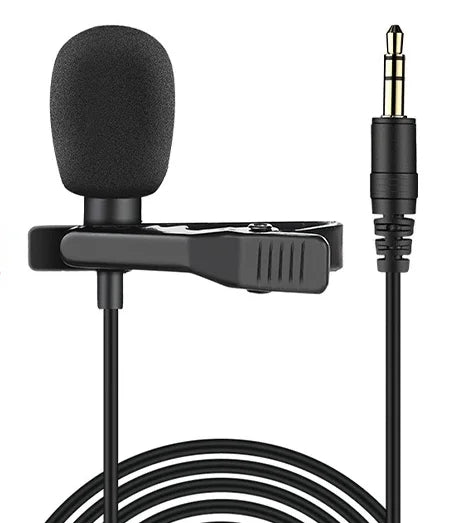 MC01 Portable 1.5m Wired Mini Microphone Type C For Phone PC Laptop Metal Clip-on Lavalier USB mic 3.5mm Condenser Microphone