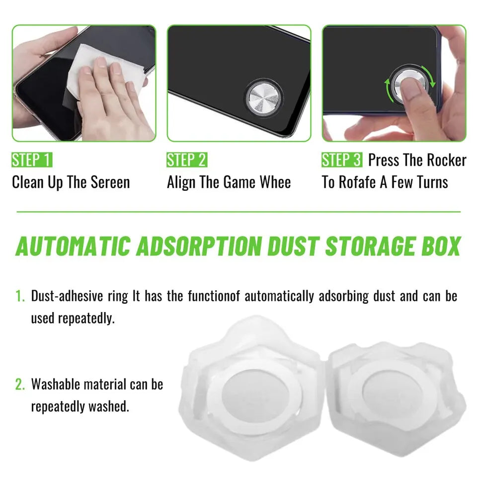 Mobile Gaming Controller Game Trigger For Aim Shooting Gamepad Joystick Controller Metal Button for IPhone Android