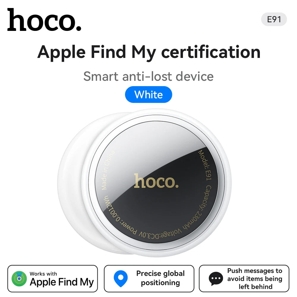E91 Airtag Bluetooth GPS Smart Trackers Finder intelligent positioning Pet Dog Car key Wallet anti-lost device Find my
