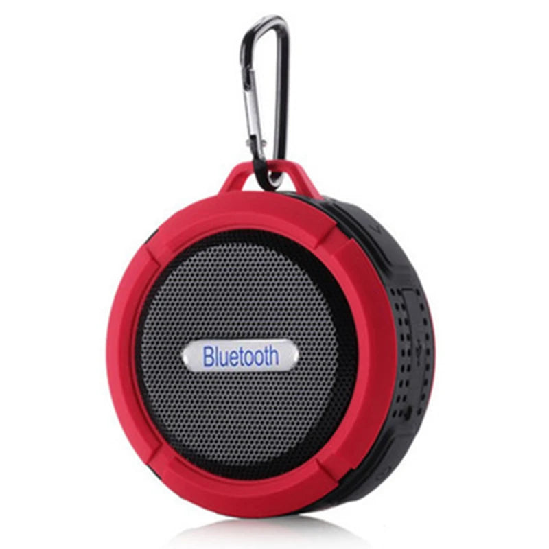 C6 Portable Wireless Bluetooth Speaker Waterproof Suction Cup Outdoor Sport Sound Box Mini Subwoofer Audio TF Mobile Loudspeaker