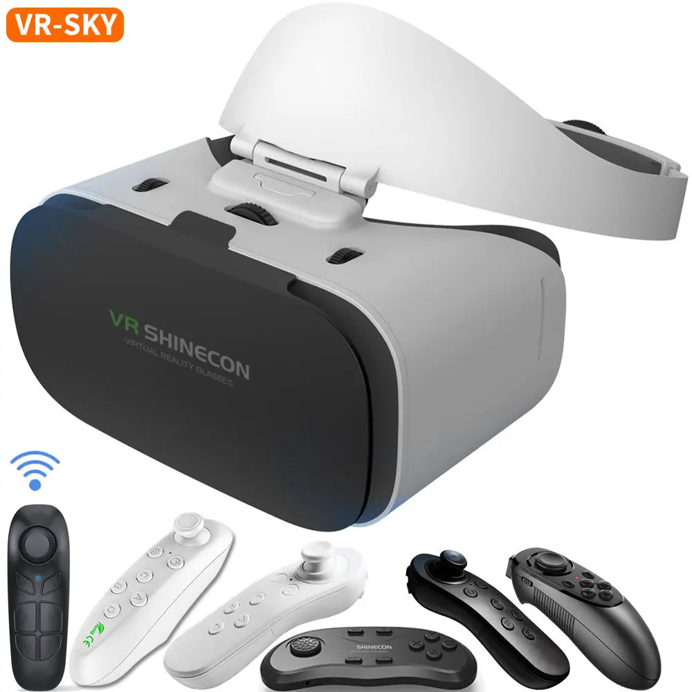 Virtual Reality 3D VR Glasses Shinecon G19 VR Glasses Google Cardboard Headset Virtual Glasses for ios Android Smartphone