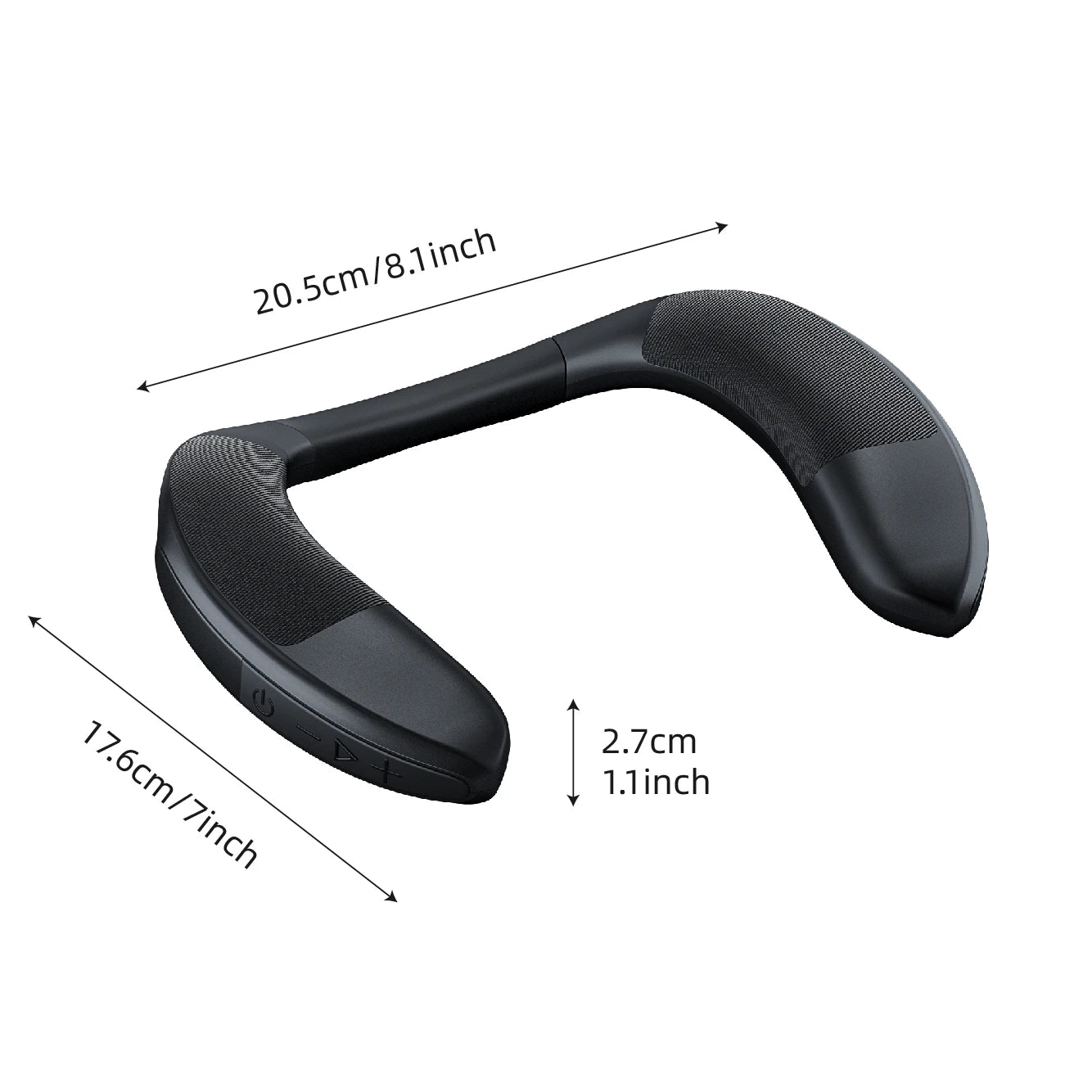 Hanging Neck Wireless Bluetooth Speaker Fabric Portable Small Speaker Wearable Stereo Subwoofer