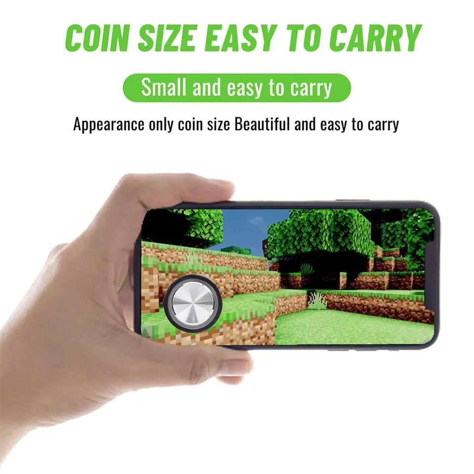 Mobile Gaming Controller Game Trigger For Aim Shooting Gamepad Joystick Controller Metal Button for IPhone Android