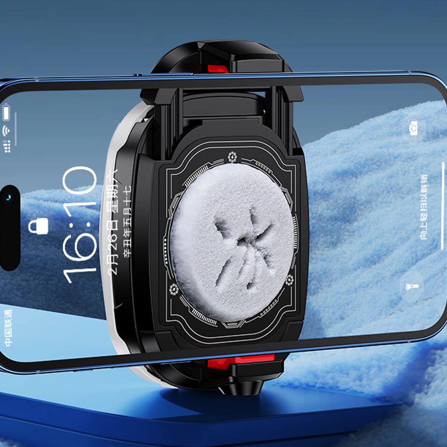 Mini Smart Phone Cooling Fan Gaming Cellphones Gamepad Cooler Fan Universal Mobile Phones Cool Heat Radiator Adjustable