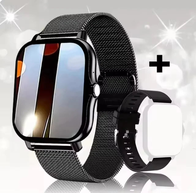 KESHUYOU 2025 Smart Watch Answer Make Call Message Preview Sport Mode DIY Dial Sleep Monitor Smart Watch for Men Women Gifts