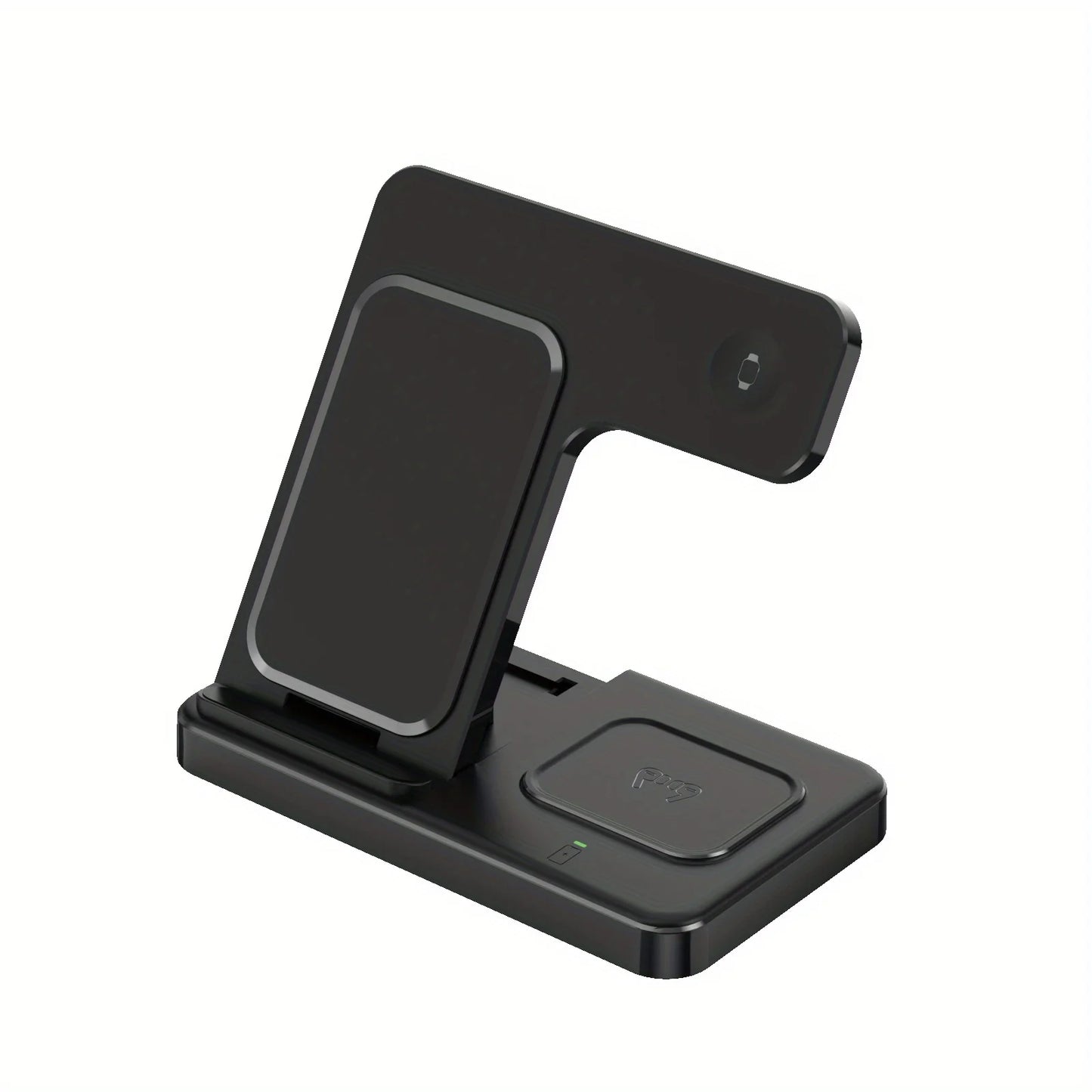 3 in 1 Wireless Charger Stand For iPhone 16 15 14 13 12 Apple Watch Airpods Pro Foldable Fast Charging Station