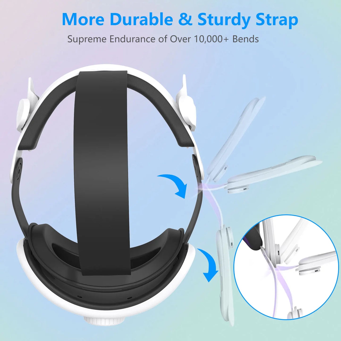 For Meta quest3 and quest3s Adjustable Headsets Wear comfortable and pressure free quest3 Headsets with VR accessories