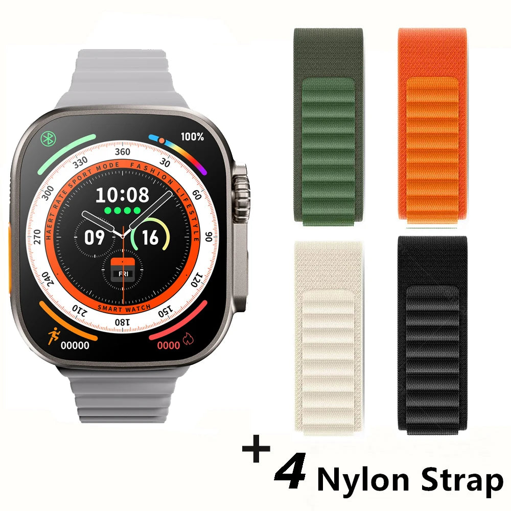 GPS Smart Watch 10 ultra 3 Pro MAX Gen2 49mm Amoled Screen Smartwatch Refresh Rate Wireless Charging Men Women Sport For Apple