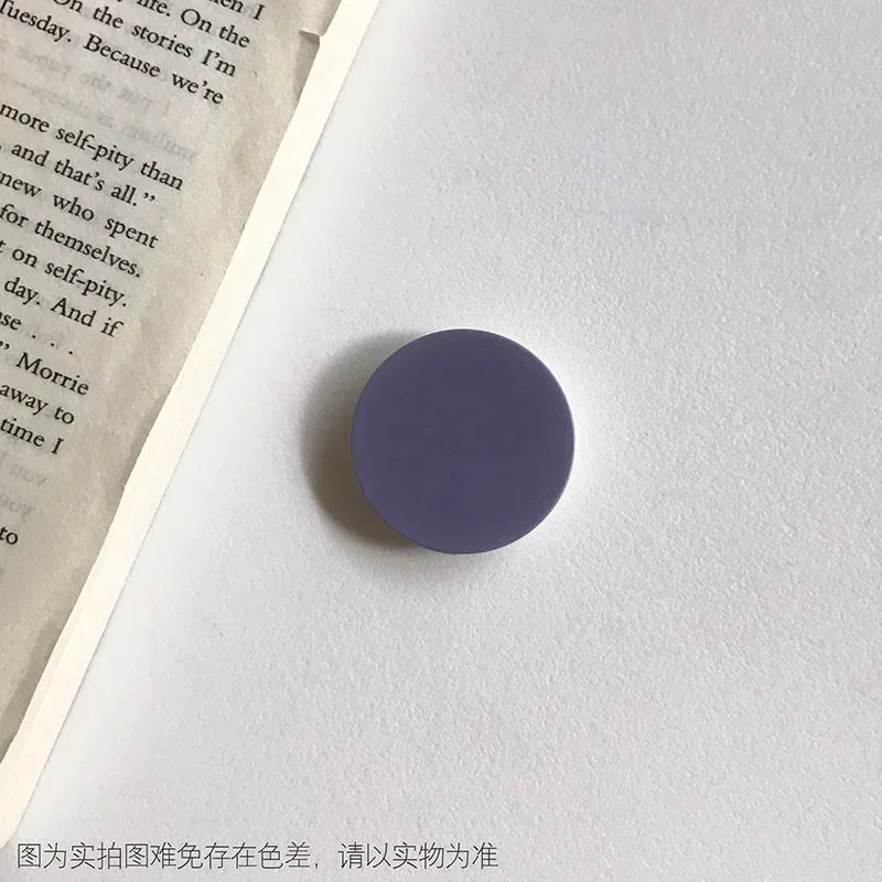 Luxury Glossy Phone Socket for iPhone 15 14 12 13 Foldable Stretch Grip Tok Phones Holder Finger Ring Stand for Xiaomi Huawei