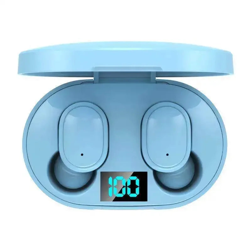 E6S TWS Wireless Headphones Sports Waterproof Bluetooth 5.0 Earphone Stereo Headset with Microphone for Iphone Xiaomi Vivo Oppo