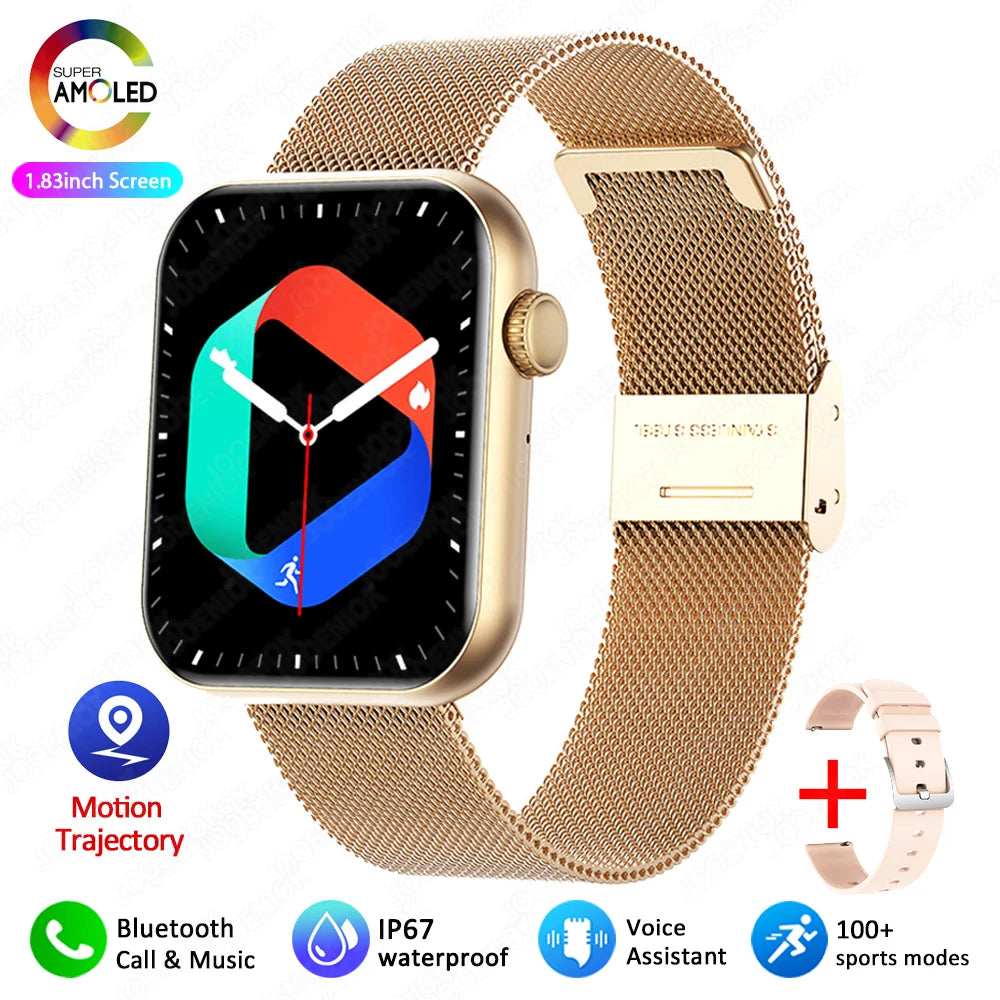 2025 New For Apple DT Watch 10 Smart Watch Men Women Waterproof Support 120 Sports ECG+PPG 1.81 inch Bluetooth Call Smart Watch