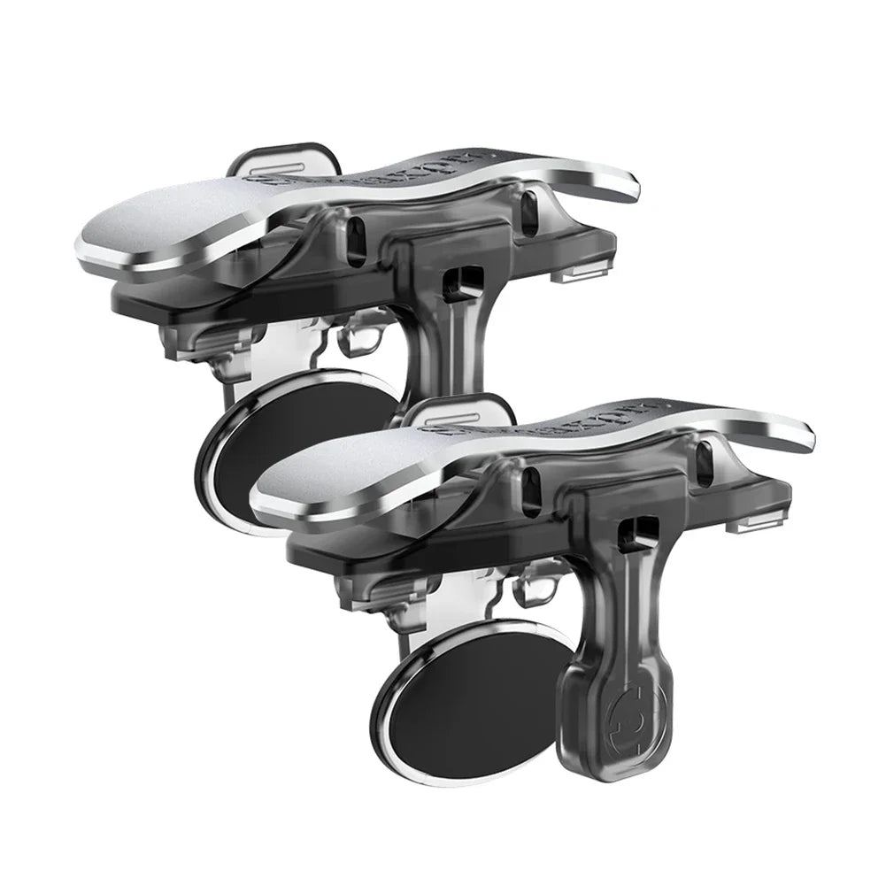 X8 Mobile Game Trigger For PUBG Phone Gaming 6 Finger Trigger Sensitive Shoot Phone Game Trigger L1 R1 Aim Keys Game Controller