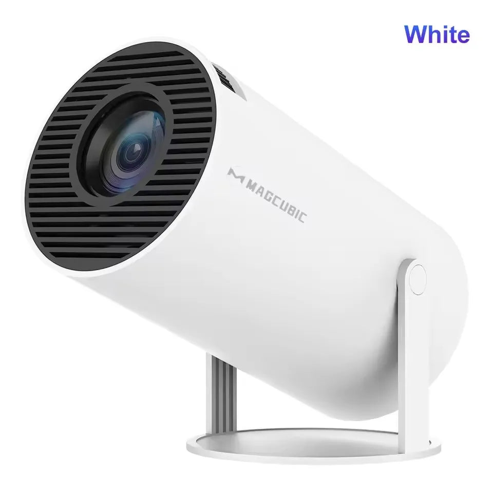 Magcubic Electronic Focus HY300 Ultra Portable 4K Projector with Speaker 300ANSI Outdoor Movie Android11 BT5.4 Camping Projector