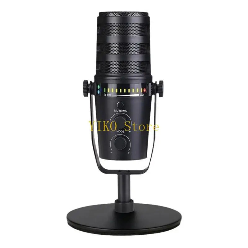 K32C Durability USB Dynamic Microphone For Music Production Broadcasting Mic