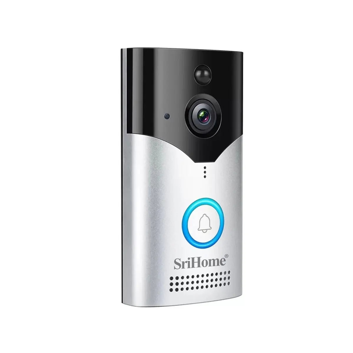 5Inch Screen 4MP 1440p Srihome APP SH054 Wireless WIFI Doorbell 120Degree Wide Angle Video Door Phone Visual Door Viewer Camera