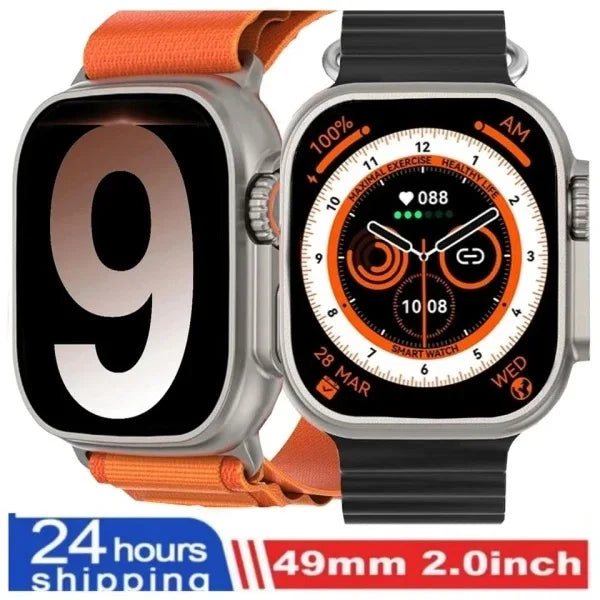 GPS Smart Watch 10 ultra 3 Pro MAX Gen2 49mm Amoled Screen Smartwatch Refresh Rate Wireless Charging Men Women Sport For Apple