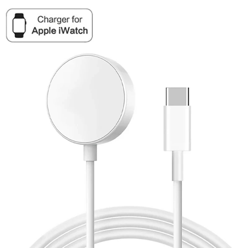 Magnetic Wireless Charger Magsafe For Apple Watch Series 10 9 Ultra 2 SE USB Type C PD Charging Cable For iWatch 10 9 8 7 6 5