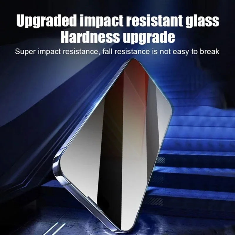 1-3Pcs 8K Dust Free Installation Tempered Glass For iPhone 13 14 16 15 11 12 Pro Max 15 14 Plus X XR XS Privacy Screen Protector