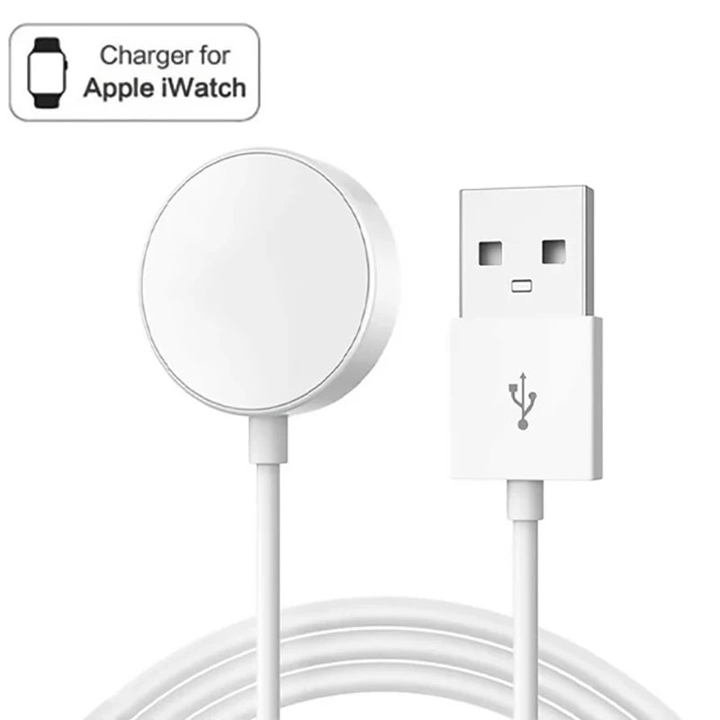 Magnetic Wireless Charger Magsafe For Apple Watch Series 10 9 Ultra 2 SE USB Type C PD Charging Cable For iWatch 10 9 8 7 6 5