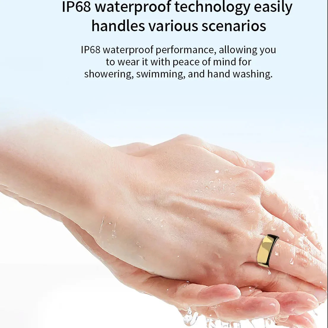 2025 New Smart Ring Blood Oxygen&Pressure Sleep Monitor Sports Tracking Remote Care IP68 Waterproof Men Women For Xiaomi Samsung