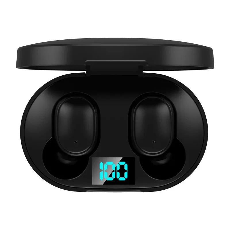 E6S TWS Wireless Headphones Sports Waterproof Bluetooth 5.0 Earphone Stereo Headset with Microphone for Iphone Xiaomi Vivo Oppo