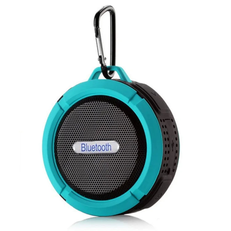 C6 Portable Wireless Bluetooth Speaker Waterproof Suction Cup Outdoor Sport Sound Box Mini Subwoofer Audio TF Mobile Loudspeaker