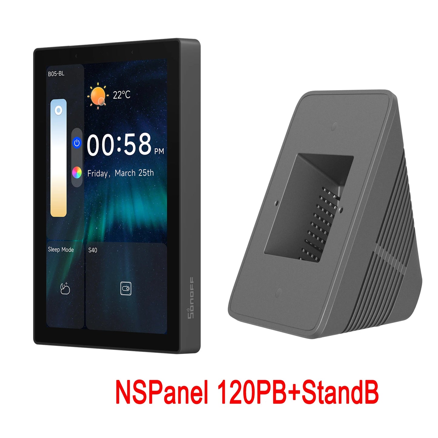 SONOFF NSPanel Pro 120/86 Smart Home Control Panel Touch Screen Zigbee3.0 Gateway Voice Control Via Alexa Google Matter eWeLink