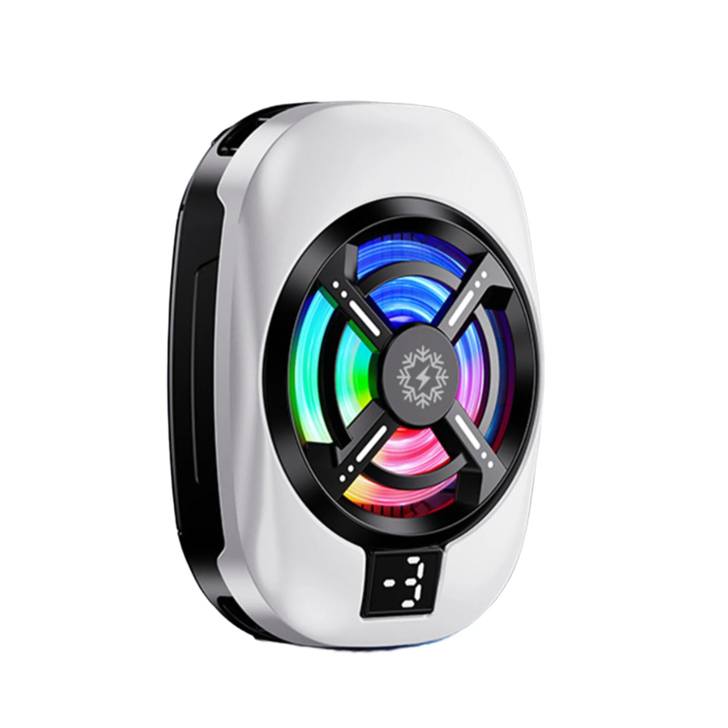 Mini Smart Phone Cooling Fan Gaming Cellphones Gamepad Cooler Fan Universal Mobile Phones Cool Heat Radiator Adjustable