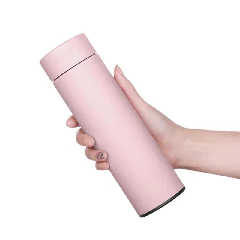 500ML Smart Thermos Water Bottle Stainless Steel Insulation Touch Intelligent Temperature Display Vacuum Flasks Cup Digital Mug