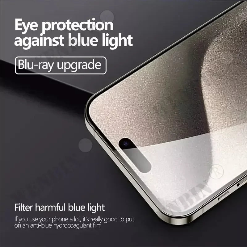 5 Pcs Hydrogel Film For iPhone 16 16e 15 14 13 12 11 Pro Max Plus 13 12 Mini 8 7 Plus SE XR X XS 6 Full Cover Screen Protector