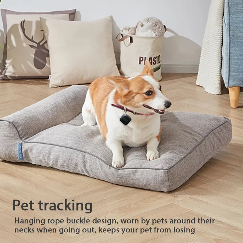Smart Bluetooth GPS Tracker Works with Apple Find My APP ITag Anti Lost Reminder Device MFI Rated Locator Keys Pet Kids Finder