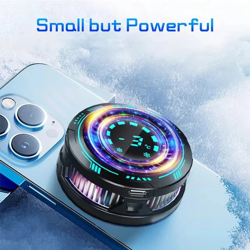 LISEN Hot Selling Cooling Fan Smartphone Radiator Game Handle cell Mobile Phone Cooler for iPhone 16 Samsung