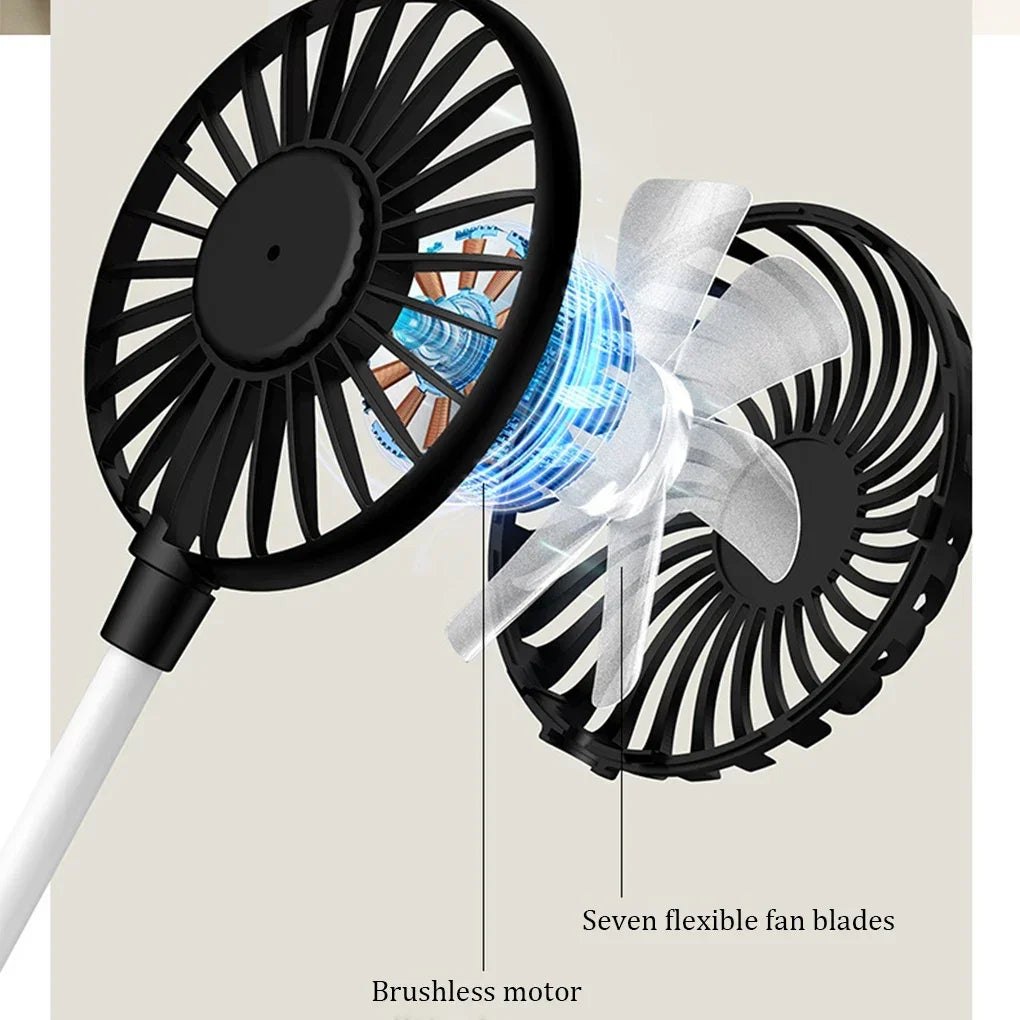 USB Cooling Fan Electronic Gadgets Ventilador Led Usb Mini ventilador Portable Flexible Cooler For Laptop Smart Phone