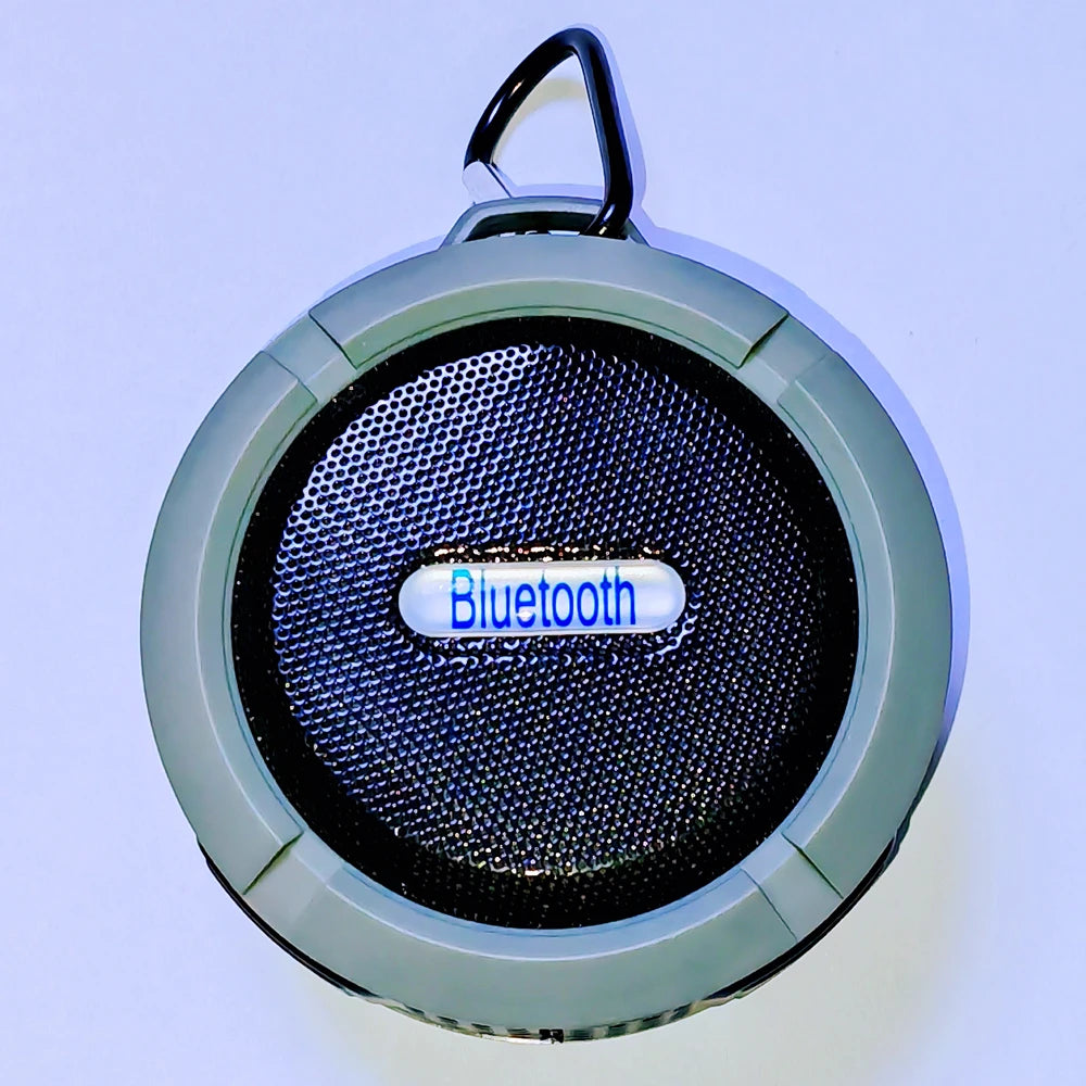 C6 Portable Wireless Bluetooth Speaker Waterproof Suction Cup Outdoor Sport Sound Box Mini Subwoofer Audio TF Mobile Loudspeaker