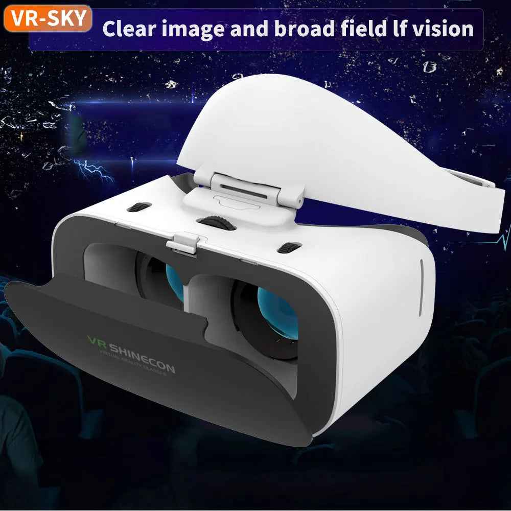 Virtual Reality 3D VR Glasses Shinecon G19 VR Glasses Google Cardboard Headset Virtual Glasses for ios Android Smartphone