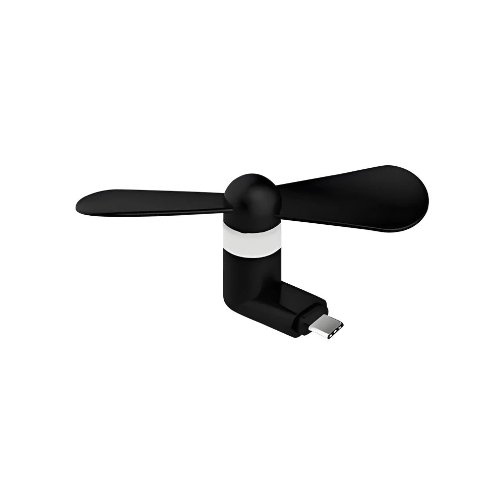 Creative Mini Portable Micro USB Fan 5v 1w Mobile Phone USB Gadget Fans Tester For Type C Cooling Hand Fan Phone Cooler