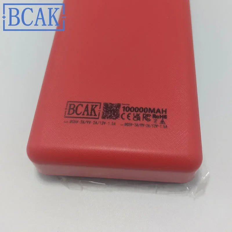 80000mAh Large-capacity Charging Treasure 60000 Digital Display 5w Fast Charging Outdoor 100000 Mobile Power Gift Wholesal