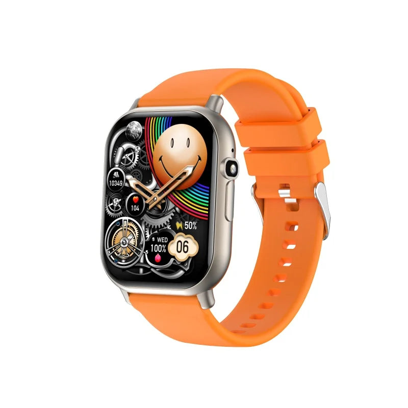 New Smart Watch Men GPS Track 2.01 Inch HD Screen Heart Rate Monitor Sports Fitness Tracker Bluetooth Call Smartwatch 
