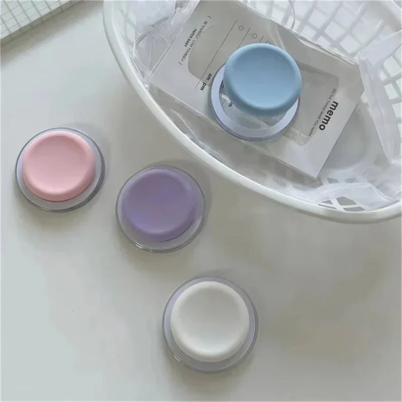 Korea Cute Silicone PopSockets Magnetic Phone Griptok Grip Tok Stand for IPhone 16 15 14 13 12 11 Foldable Holder Lazy Bracket