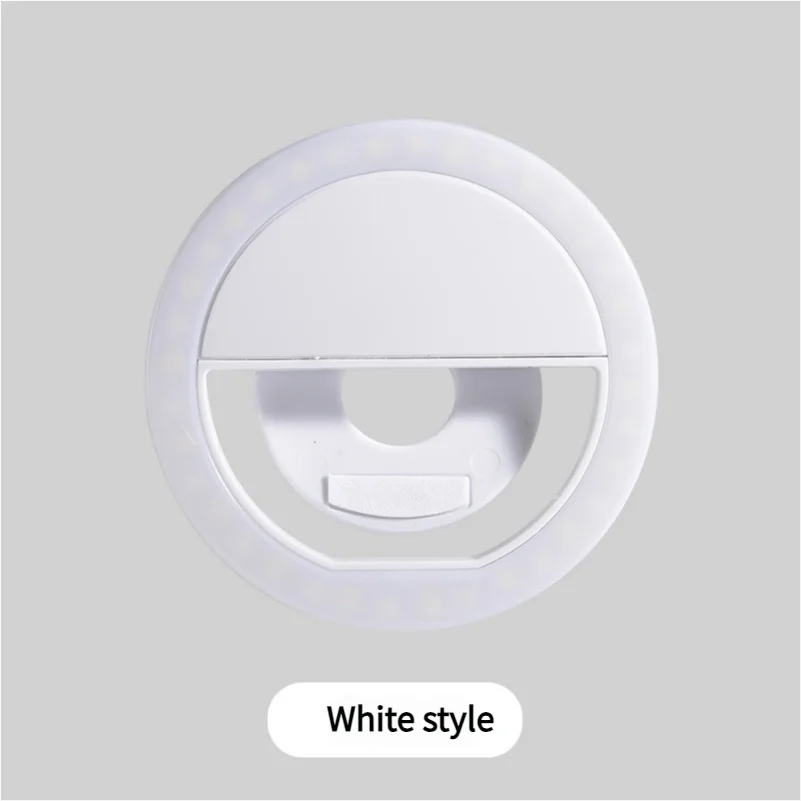 Multifunctional Adjustable Brightness Portable Selfie Lamp Computer Mobile Phone Live Broadcast Vlog Fill Light Video Light