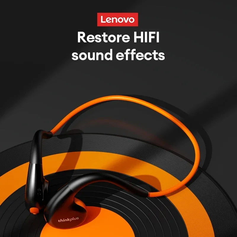 Original Lenovo X7 Air Conduction Headphone Wireless Bluetooth 5.3 Earphones Bone Conduction Sports Headset Outdoor EarHook Mic